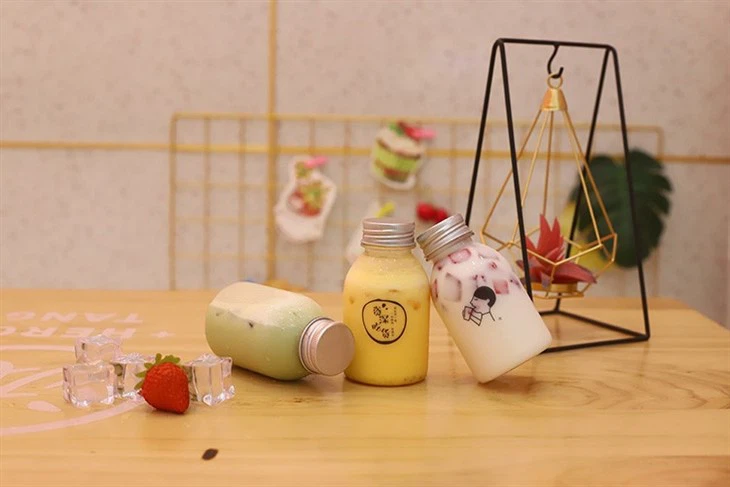 Plastic Round Juice Bottle Water Bottle