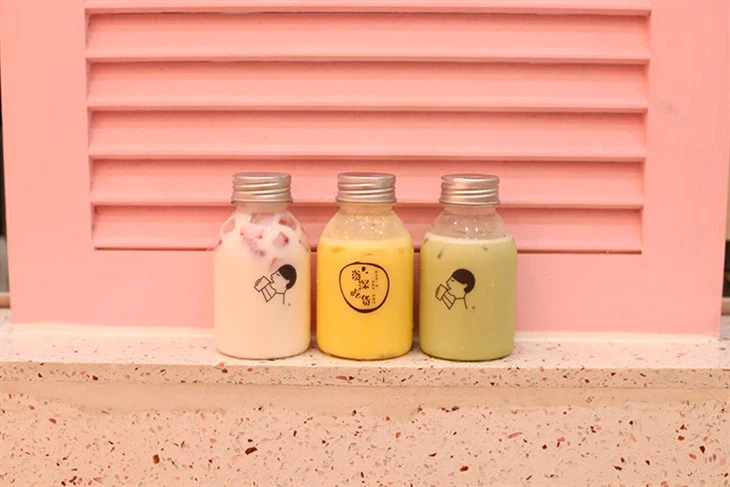 Botol Air Botol Jus Bulat Plastik