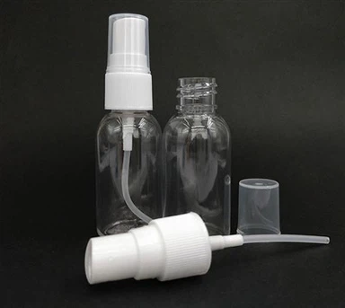 Botol Plastik Semprot Alkohol Transparan NH
