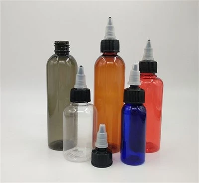 NH PET 120ml Label Berwarna -warni Botol plastik Pet banyak kapasitas dengan tutup mulut yang tajam