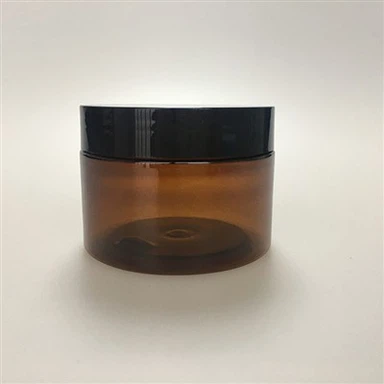 Stoples Wadah Plastik Amber Dengan Tutup