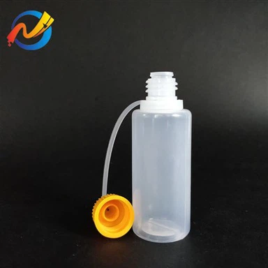 Botol penetes plastik botol pe lunak dengan tutup jarum