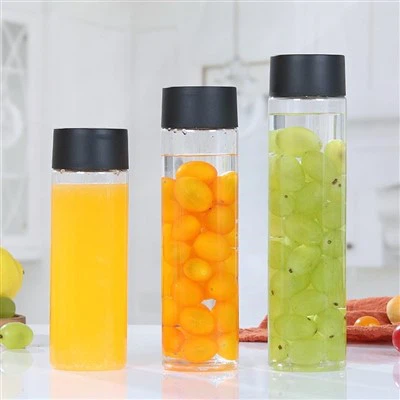 Botol Transparan Dengan Botol Air Tutup Sekrup