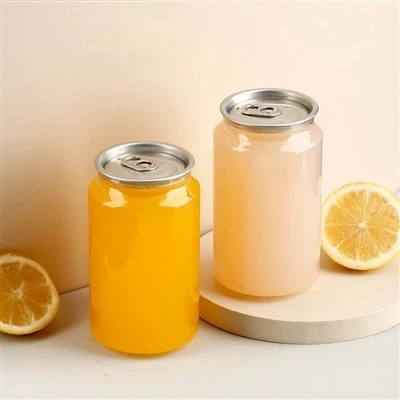 Wholesales Plastic Juice Bottle With Pull Ring Cap