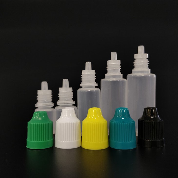 2ml 3ml 5ml 10ml 15ml 20ml 30ml 50ml Plastik Wadah Tetes Mata LDPE Medis Peras Botol Penetes Plastik Dengan Tutup Sekrup
